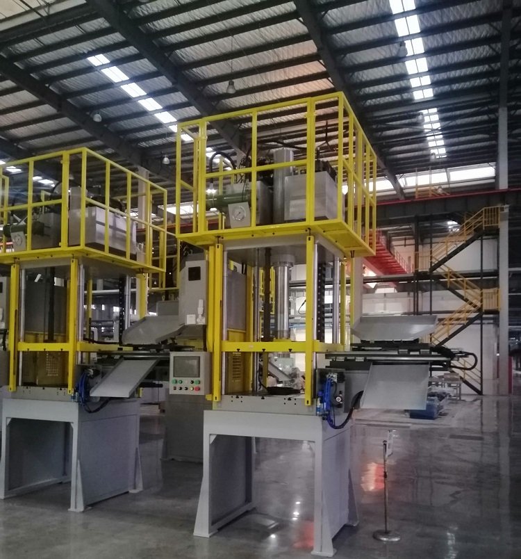 一體化大型數(shù)控油壓切邊機--帶翻轉(zhuǎn)壓鑄島自動切邊機